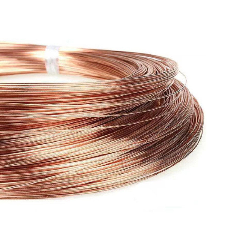 t1t2紫铜丝铜丝铜线tu1tu00紫铜丝c1100工业机械镀锡红退火