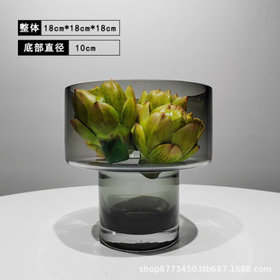 现代轻奢仿真花装饰品餐桌软装摆设样板间花艺摆件售楼处高端客厅