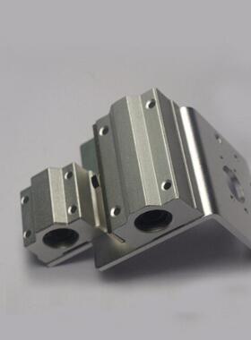 热销3d 打印机安装 prusa i3 x轴远程/近程打印头铝合金reprap座