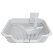 宠物用品宠物专用厕所防踩屎便盆狗狗猫咪大小便猫砂盆尿盆狗