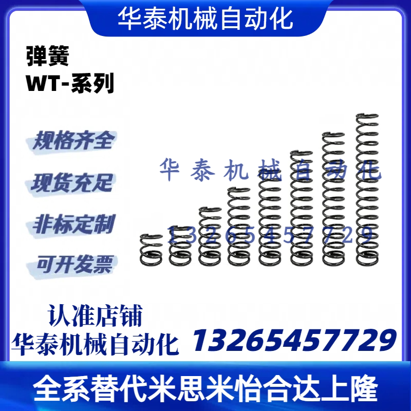 WT3/WT4/WT5/WT6/WT8/WT10/WT13-5/10/15/20/30/40/50/60/70弹簧