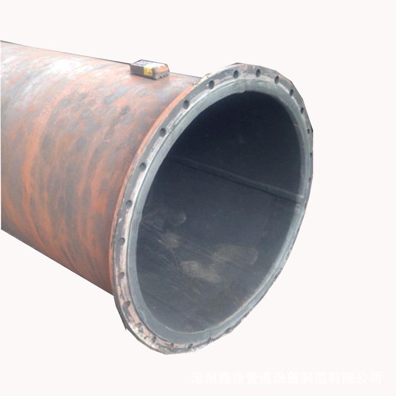 衬胶管道排污防腐衬胶管件脱硫衬弯头胶