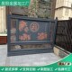 现代简约铝艺别墅屏风庭院室外入门玄关屏风铝合金隔断装 饰背景墙