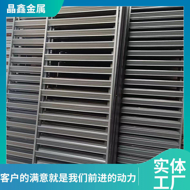 批发锌钢百叶窗空调百叶窗外墙厂家防水出风口锌钢百叶防风