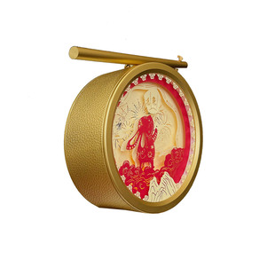 中秋节礼品中秋灯笼纸雕灯圆形灯笼春节雕灯笼纸中秋节手提灯笼