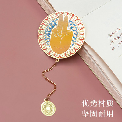 龙门奇妙物龙门石窟文创金属书签景区纪念品周边学生礼物礼品