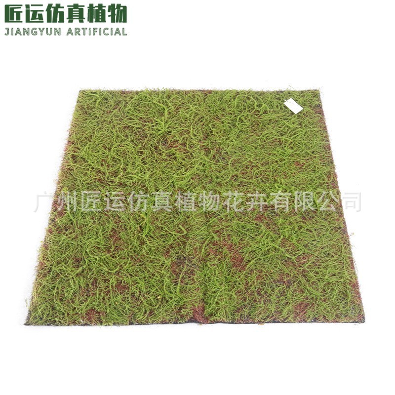 造景微景观植物苔藓仿生人造假青苔青绿色户外草皮石盆景植绒青苔