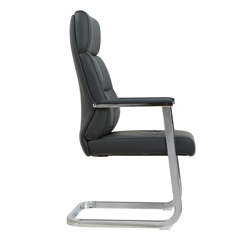 热销现代简约双层高靠背办公室会议椅商务洽谈员工椅前台接待椅客