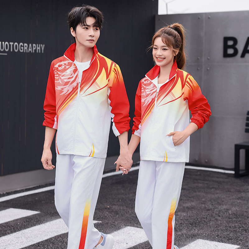 春秋季高中大学生校服套装中学生班服运动会体育训练团体服领奖服