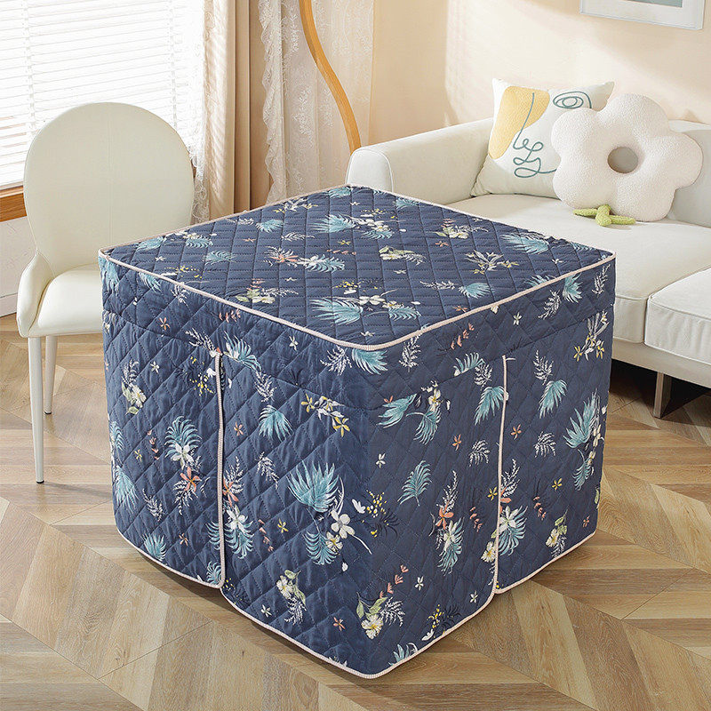 新款正方形80*80烤火桌罩套电炉桌布防水防油防烫免洗火炉,居家布艺,烤火罩,淘宝优惠券,粉丝福利购,淘宝优惠卷