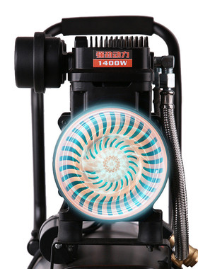 压缩机丞龙30lb无油气泵小型高压空压机220v木工静音天人厂家现货