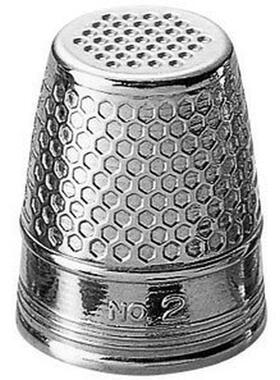 #34402平头顶针2号牌可乐clover