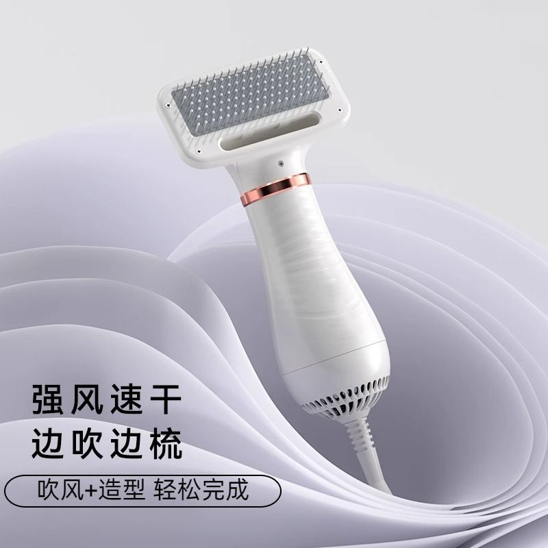 宠物吹风机狗狗吹毛机二合一电吹风电动清洁美容猫狗热风梳现货批