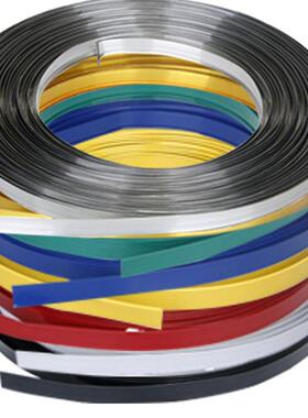 20#边带字边条铝塑边带铁皮字铝塑pvc软边带发光字围边塑料hot