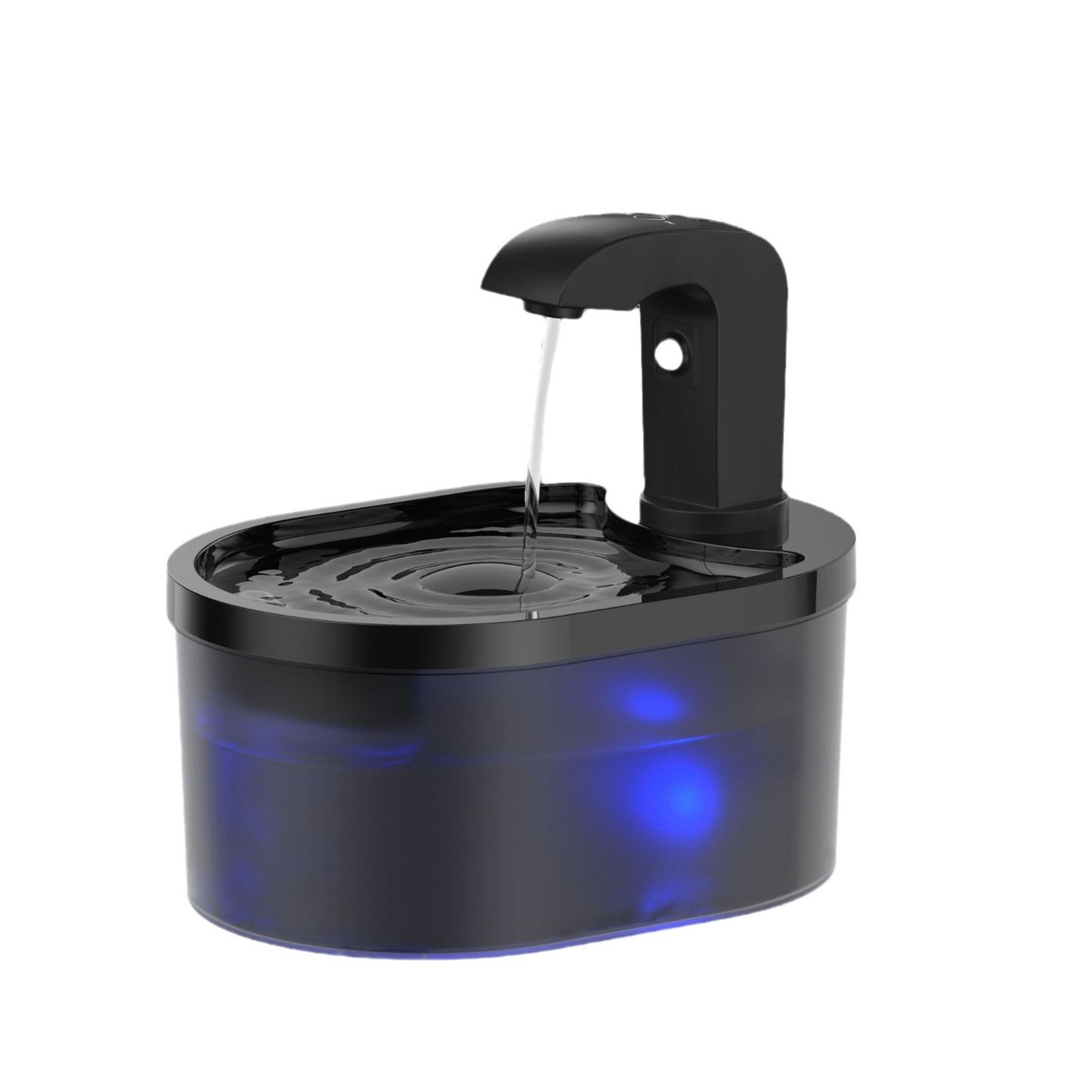 新款不大容量宠物猫咪饮水机智能自动循环智能插电无线感应喝水器