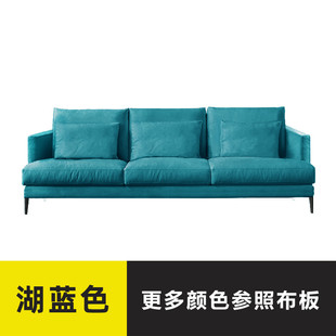 布艺沙发双人三人工业风客厅整装铁艺乳胶北欧现代简约沙发小户型