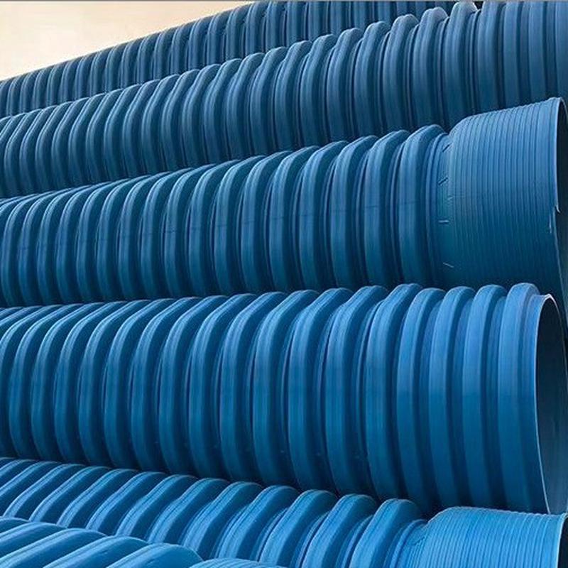 厂家hdpe-iw六棱管改性聚乙烯增强六棱结构壁波纹管六棱管