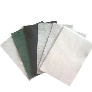 公路养护聚酯无纺土工布防渗盖土布人工湖保湿水复合长丝土工布