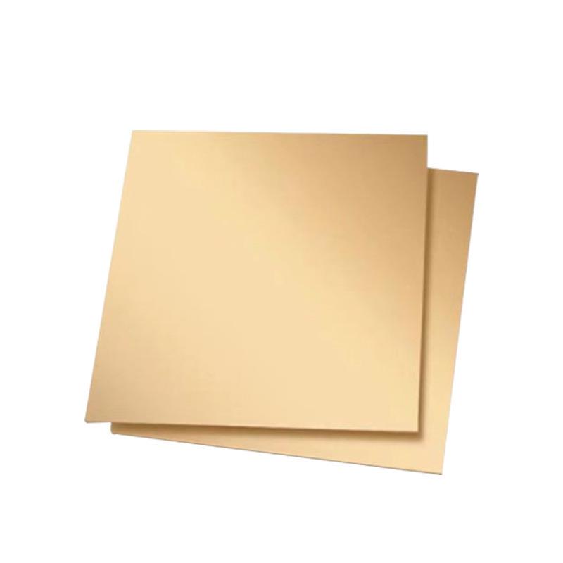 h62黄铜板镀锡铜板雕刻厚薄光面铜板1000*2000mm中厚h65黄铜大板