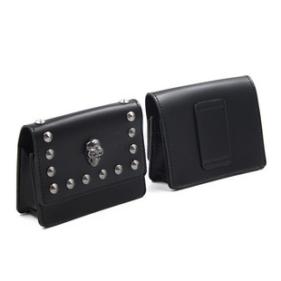 腰挂高尔夫皮套测距仪高尔夫配件收纳包铆钉测量仪器收纳包