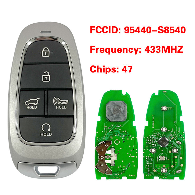 适用于2022现代Staria5键智能卡钥匙 433MHz 47 chip 95440-S8540