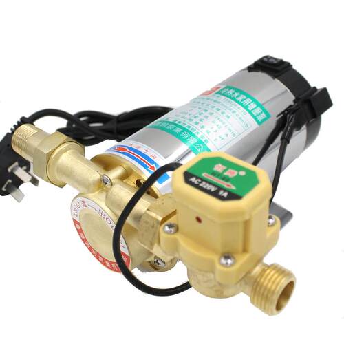 批发不锈钢90w100w全自动家用增压泵/管道热水增压泵配自动开关