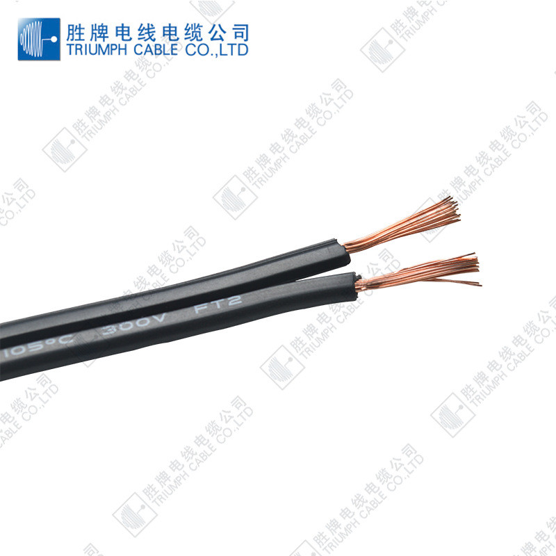 热销芯两并线spt-12*18awg300v105度双并线插头线美规插头线