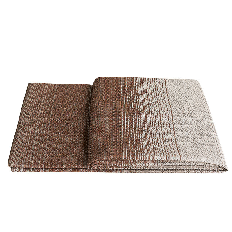 酒店民宿床品多件套床旗抱枕轻奢现代样板房搭配床旗靠枕米棕色