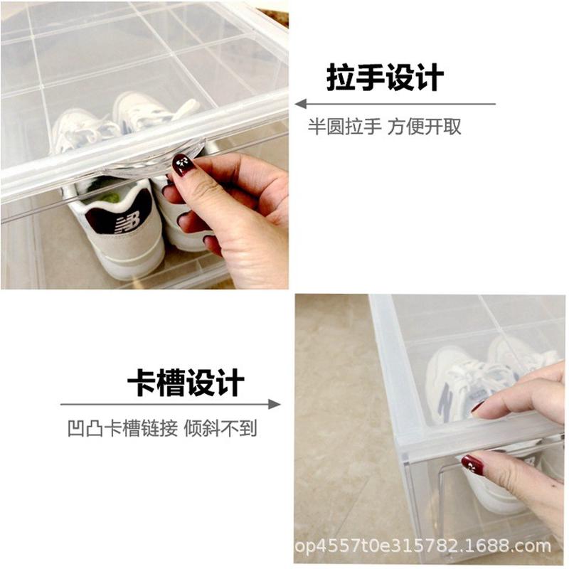 a磁铁球鞋j亚克力收纳透明盒收纳鞋盒收纳展示鞋柜球鞋篮球鞋