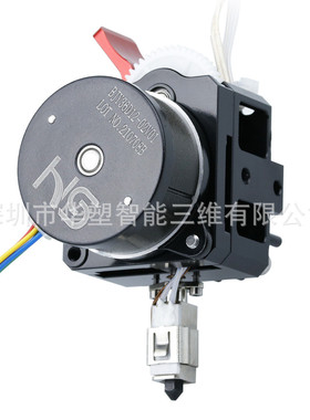 热销华塑3d打印机挤出头m6耐高温挤出机300℃升级ender系列近程套