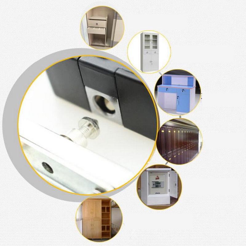 暗锁储物柜免开孔感应电子锁移动柜门隐形文件柜锁抽屉锁衣柜锁