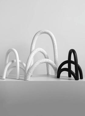 北欧现代创意抽象人物雕塑酒柜客厅电视柜书柜办公室软装饰品摆件