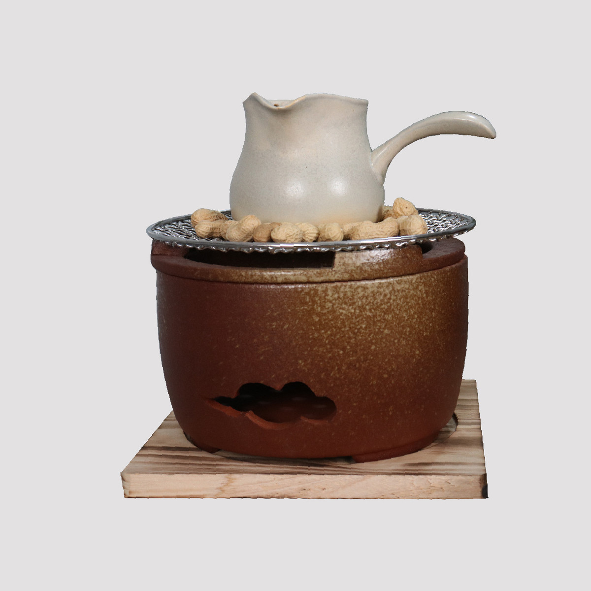 陶泥烤炭炉烧烤炉围炉煮茶器具全套配件室内户外一体茶罐罐煮茶炉