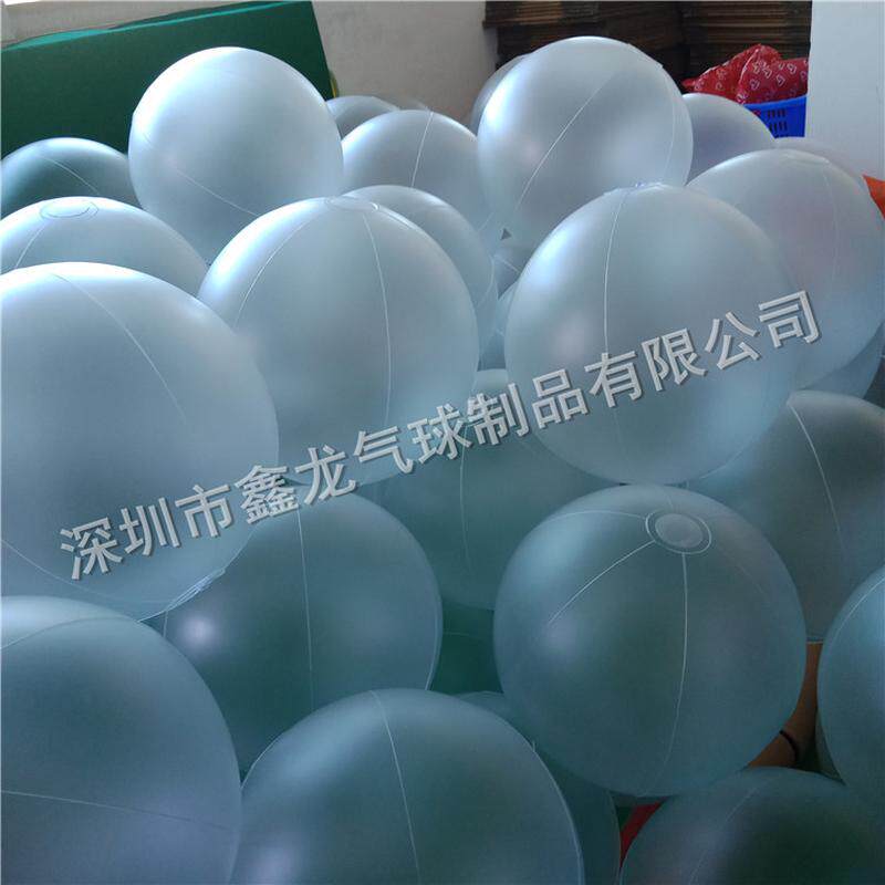 磨砂半透明pvc加厚活动充气挂球通道灯光气球装饰气球