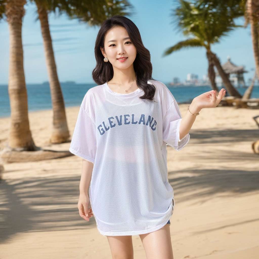 泳衣女大码宽松分体三件套微胖款式显瘦遮肉罩衫防晒度假高级泳装