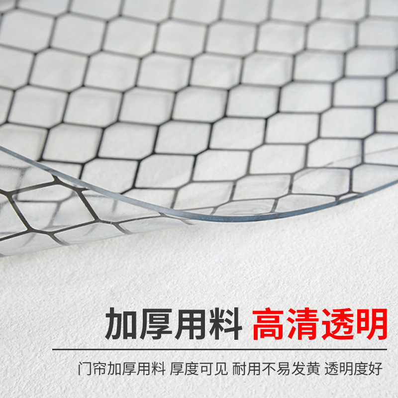 热销pvc防静电网格磁吸门帘阻燃软门帘洁净棚磁性自吸网格帘导电