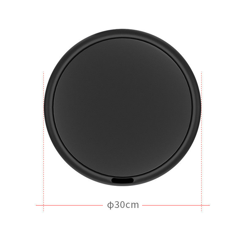 智能垃圾桶头盖机盖配件批发干充两用可加香薰厂家圆形垃圾桶纸篓