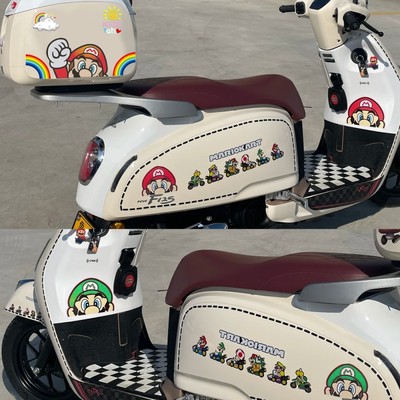 适用于本田NWF125踏板贴改装贴纸车身防水反光装饰贴专用版画配件