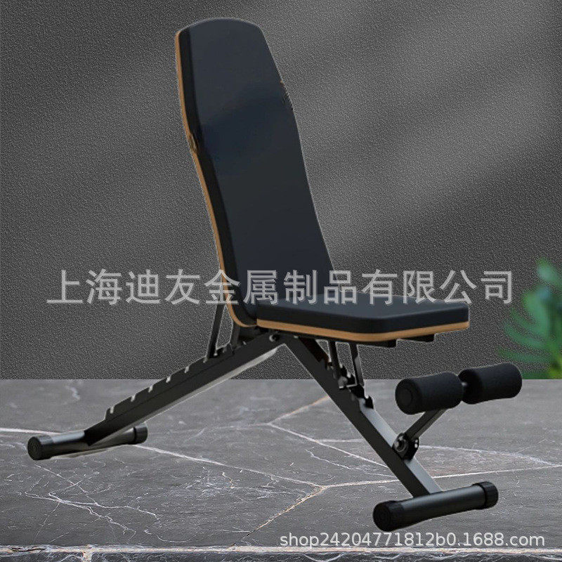 免组装折叠哑铃凳多功能可调节仰卧板商用哑铃卧推凳家用健身器材