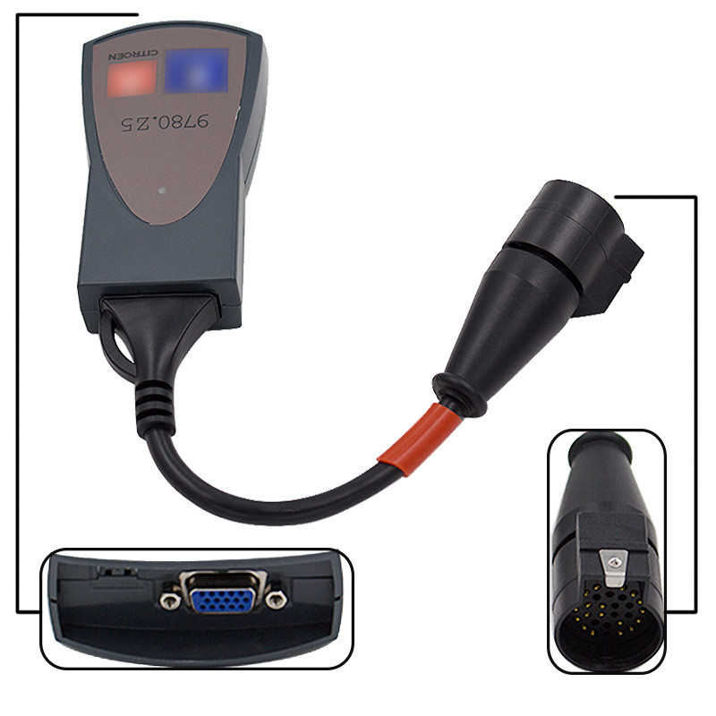 热销lexia3 pp2000 lite v9.68 necchip 雪铁龙标志diagbox全芯片