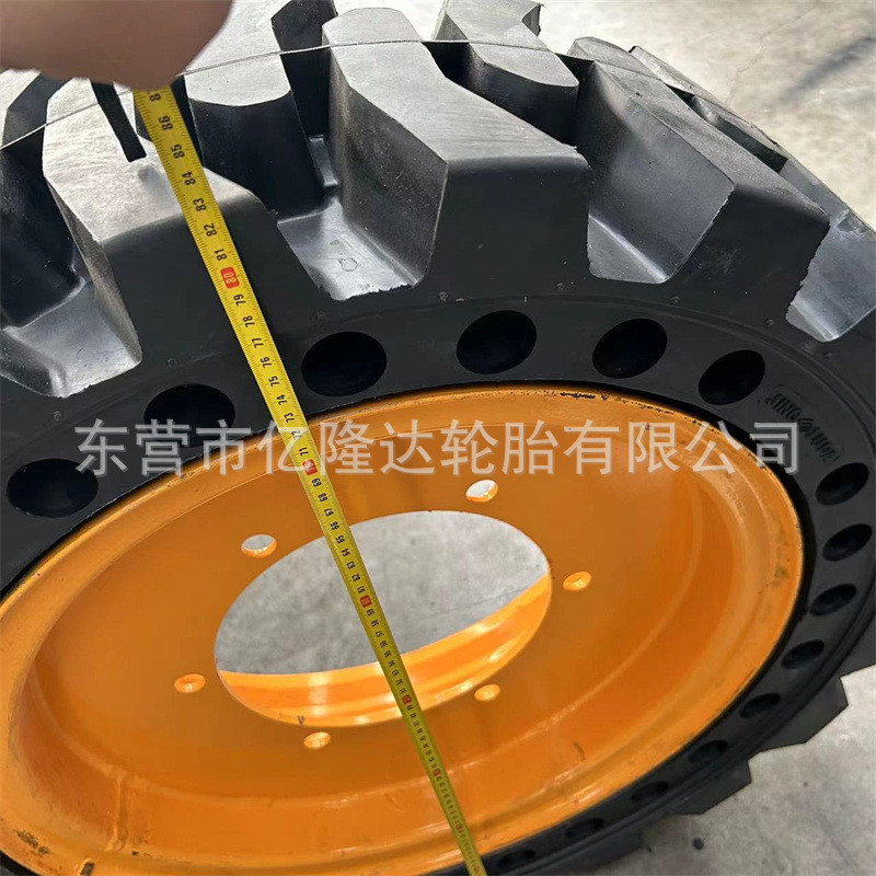 热销yitower带安装带轮毂推土机铲车装载机挖掘机20.5/70-16实心
