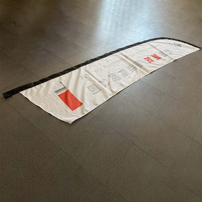 厂家批发4.5米刀旗双面沙滩旗水滴型广告开业旗刀旗注水羽毛宣传