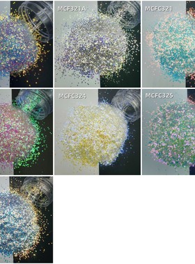 美甲原色nib幻彩金葱粉nig七彩高亮亮片流沙流麻出口diy闪粉