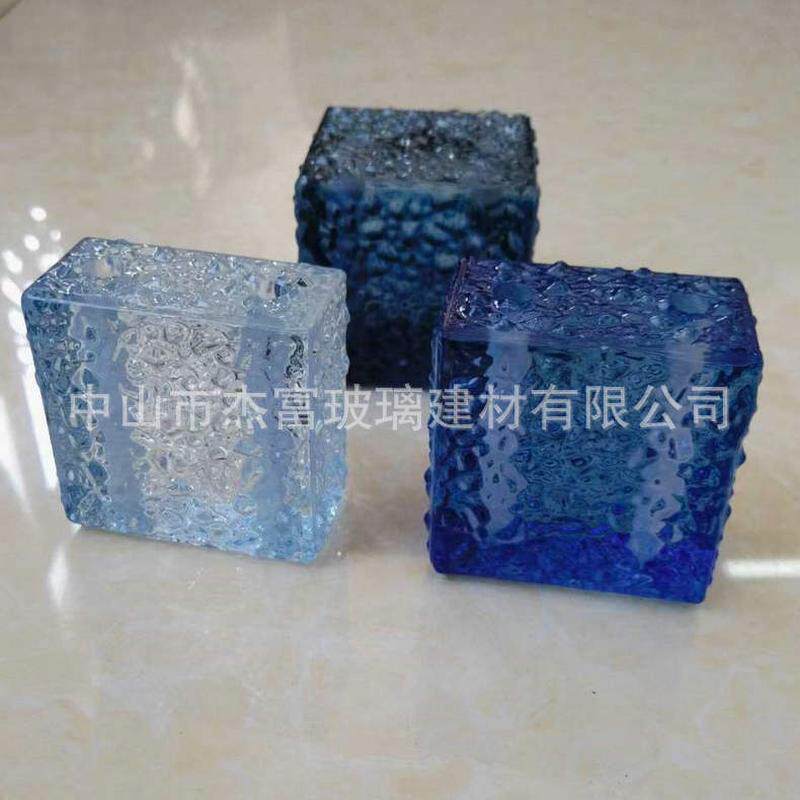 屏风玻璃砖彩色酒店装饰玻璃背景墙艺术水晶花瓶水晶制品玻璃制品图片