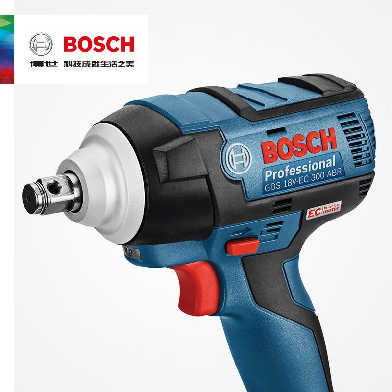 进口原装博世GDS18V-EC 300ABR无刷电动扳手锂电冲击充电风炮博士