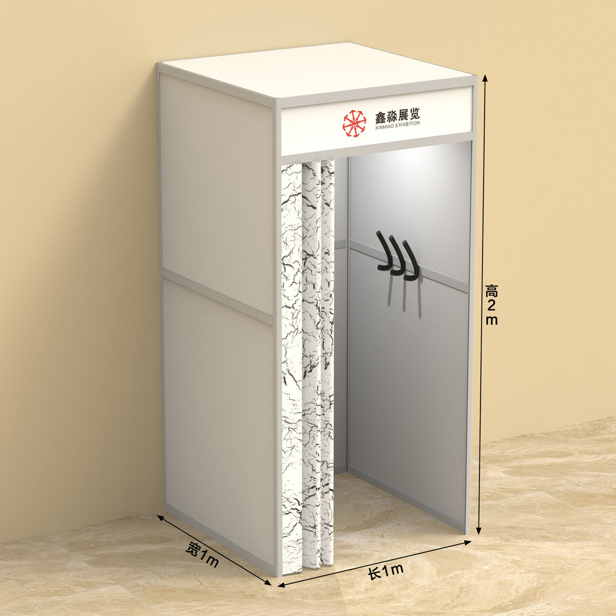 临时搭建易拆装试衣间展览活动会议厅隔断隔间屏风展板
