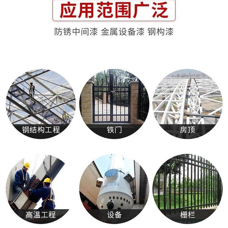油漆大桥环氧富锌底漆云铁中间漆大桥油漆金属防锈漆油性环氧临江