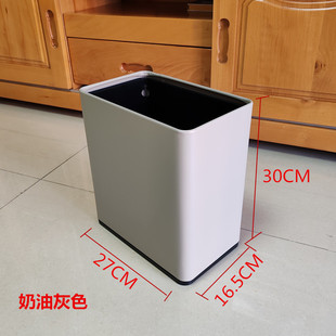 酒店客房垃圾桶双层长方形客房桶ktv不锈钢垃圾箱酒吧垃圾桶新品