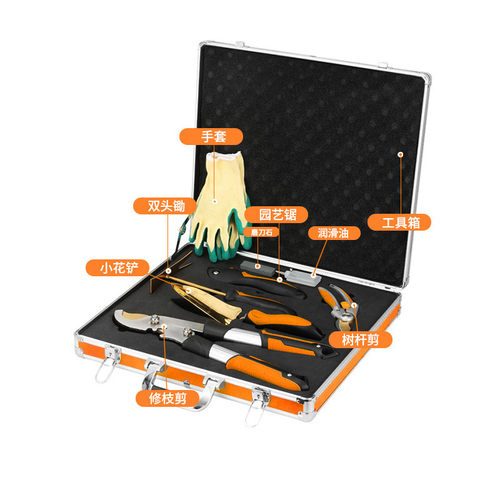 热款除草园艺工具手套剪刀园林工具套装修枝剪花园不锈钢