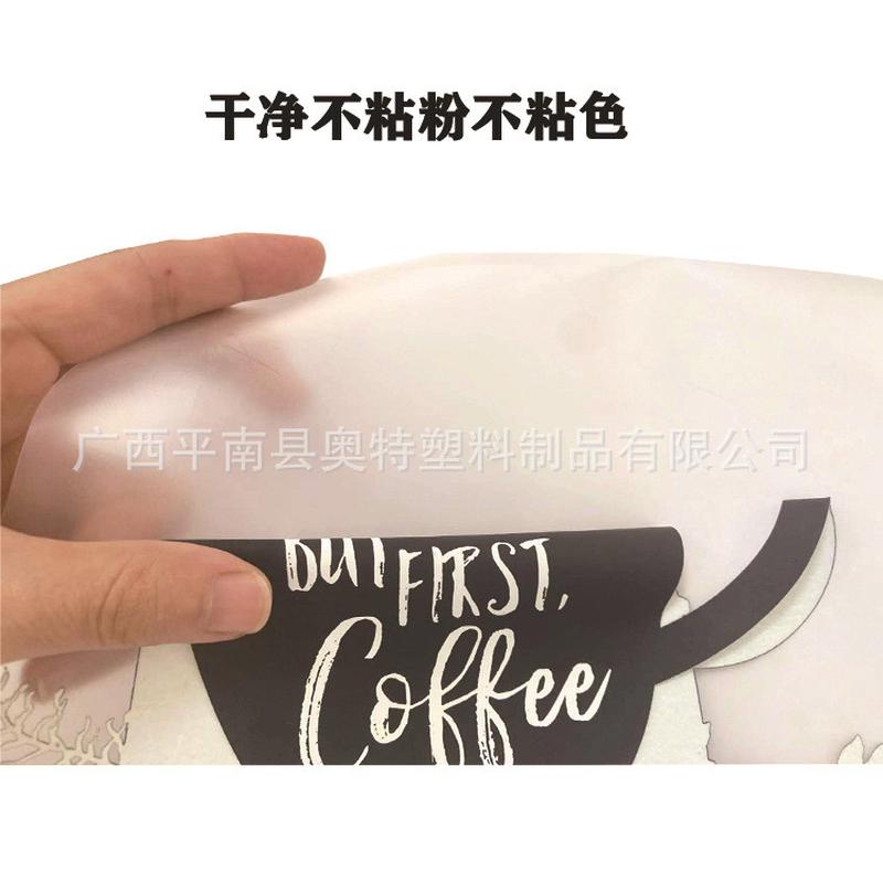 热销源头厂家数码柯式膜烫画膜pet离型膜热转印白墨烫画贴白墨打